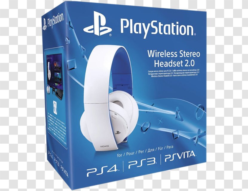 PlayStation 4 Vita 3 Headset Wireless - PS4 Transparent PNG