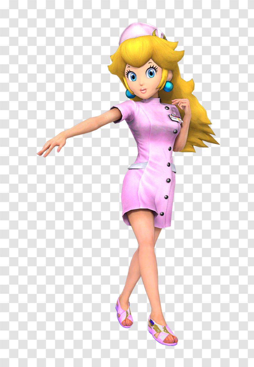 Princess Peach Dr. Mario Rosalina Daisy - Super Smash Bros Melee Transparent PNG