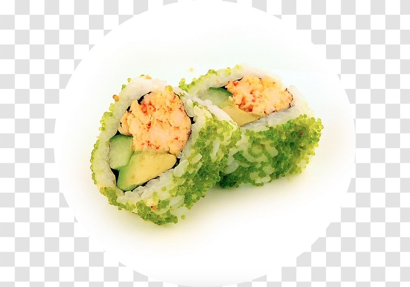California Roll Tempura Vegetarian Cuisine Sushi Recipe Transparent PNG