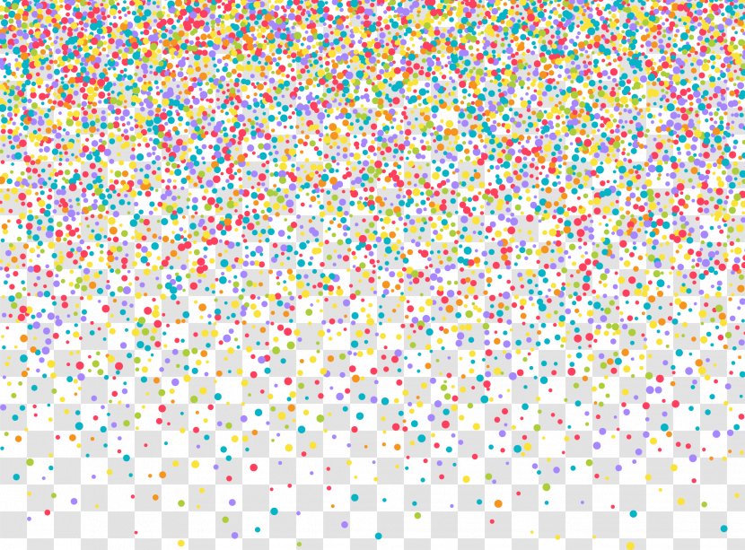 Confetti Euclidean Vector Stock Illustration - Tree - Hand-painted Transparent PNG