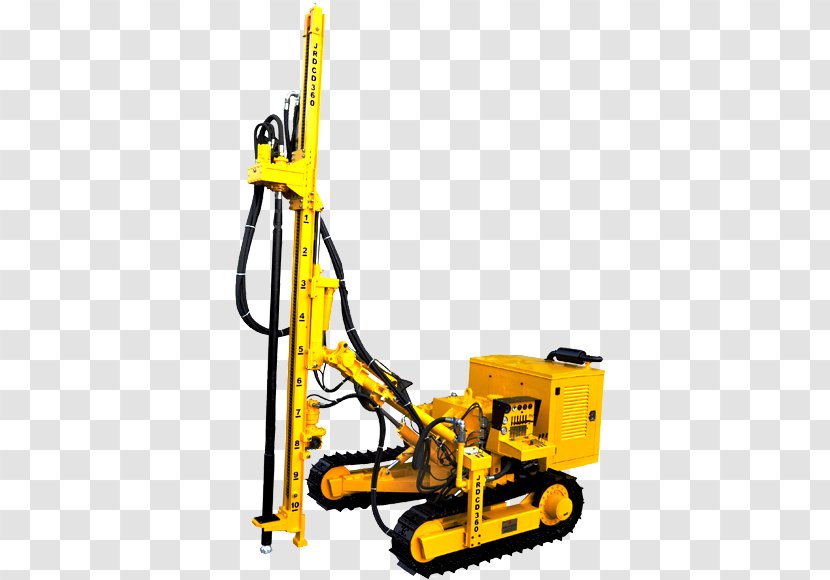 Drilling Rig Augers Machine Down-the-hole Drill Manufacturing - Crane - Core Transparent PNG