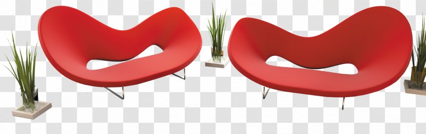 Chair Love - Red - Home Decoration Transparent PNG