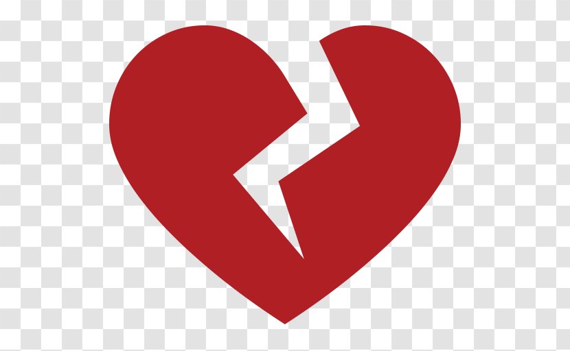 Broken Heart Emoji Symbol Emoticon Transparent PNG