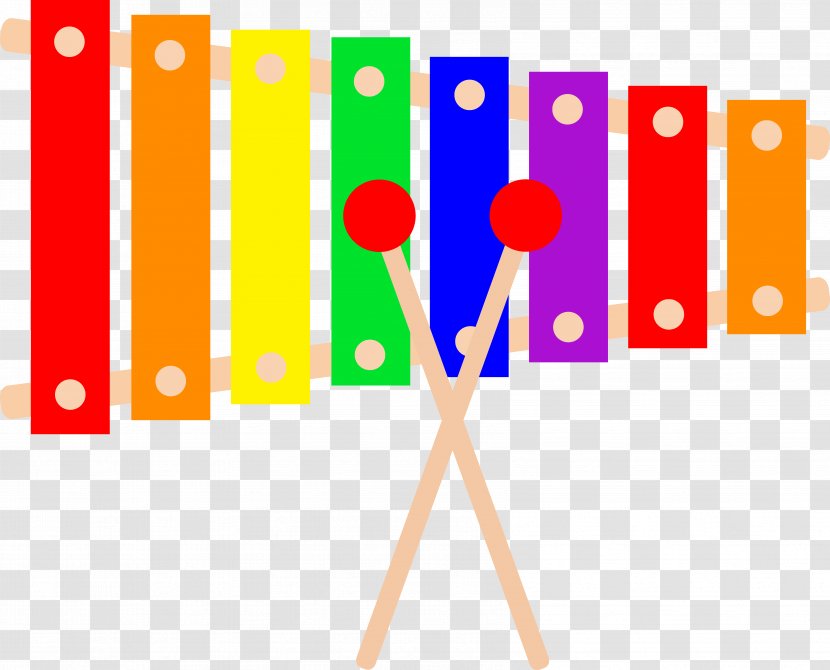 Xylophone Musical Instrument Clip Art - Rectangle - Pictures Transparent PNG