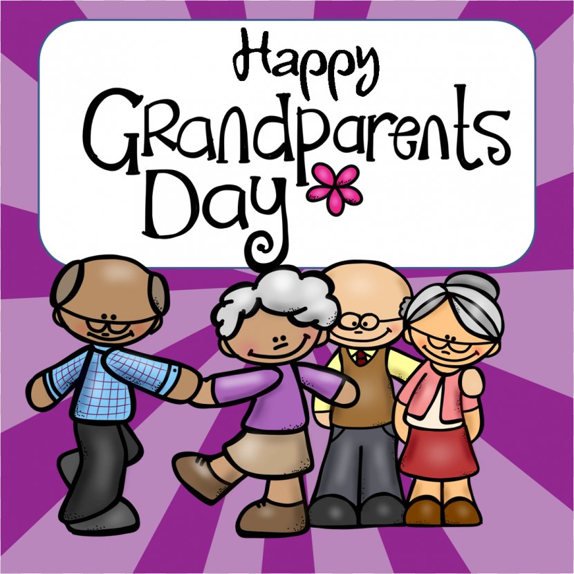 National Grandparents Day Happiness Child Love - Cartoon - Cliparts Transparent PNG