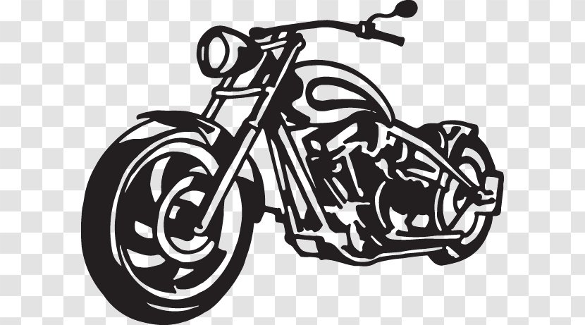 Decal Motorcycle Sticker Chopper Harley-Davidson - Bumper Transparent PNG