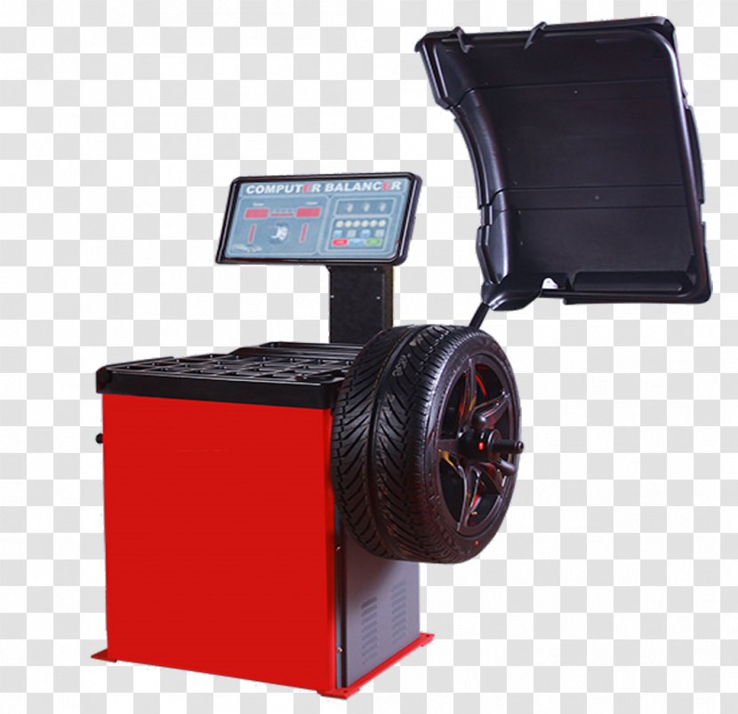Car Tire Balance Wheel Machine Transparent PNG