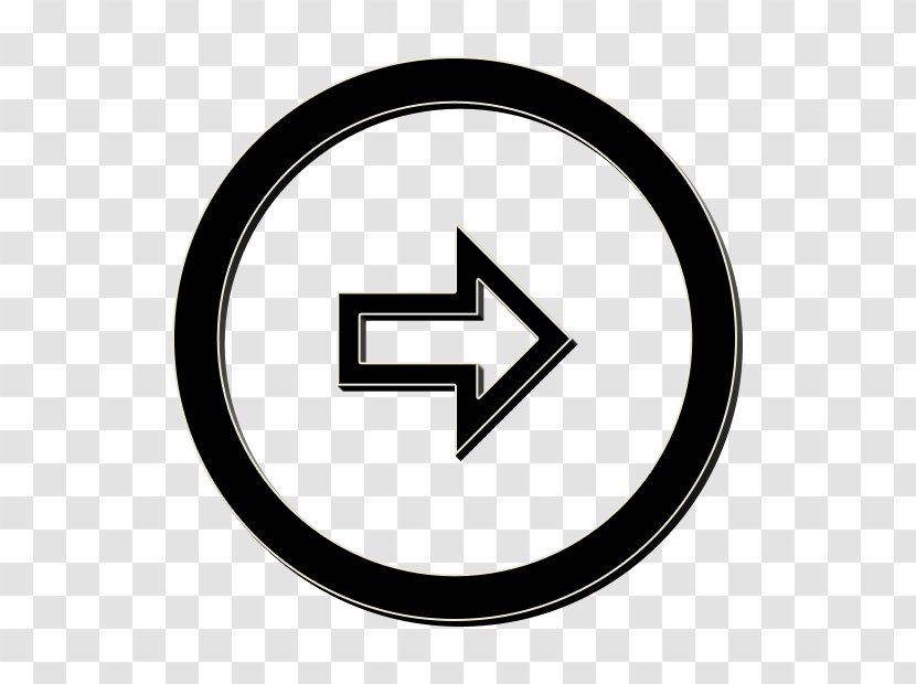 Arrow Icon Direction Point - Blackandwhite Symbol Transparent PNG