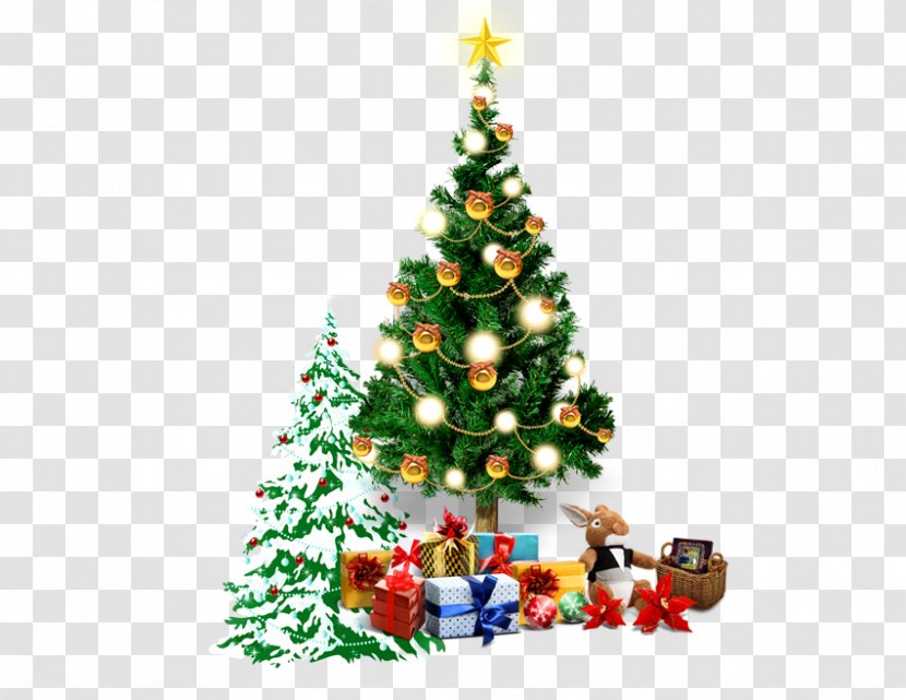 Santa Claus Christmas Tree Eve Gift Transparent PNG