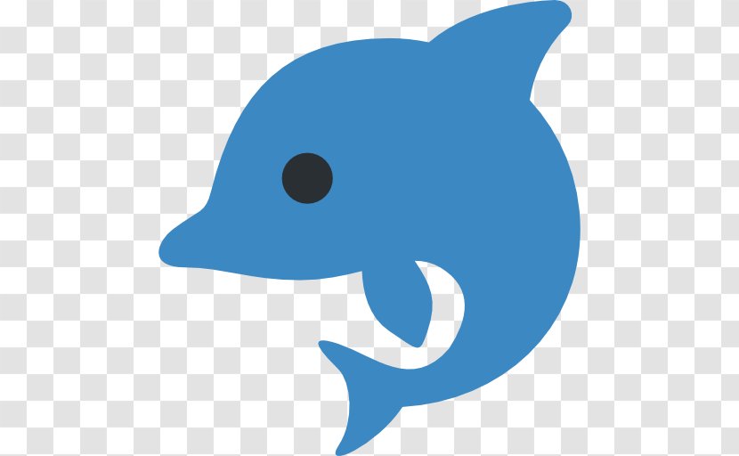 Emojipedia Dolphin Text Messaging SMS - Organism - Emoji Transparent PNG