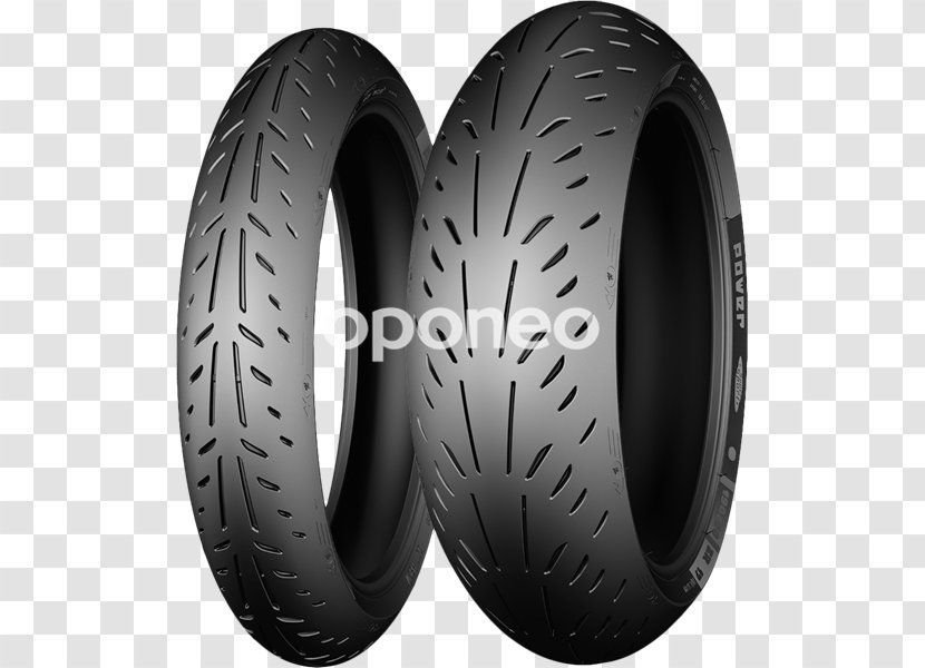 Motorcycle Tires Michelin Scooter - Racing Slick Transparent PNG