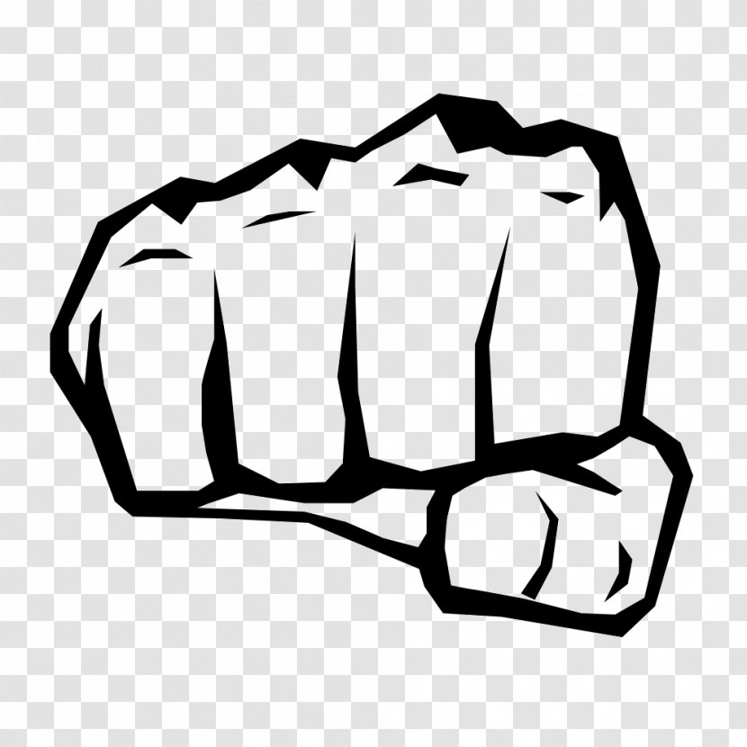 Drawing Fist Clip Art - Black - Case Closed Transparent PNG