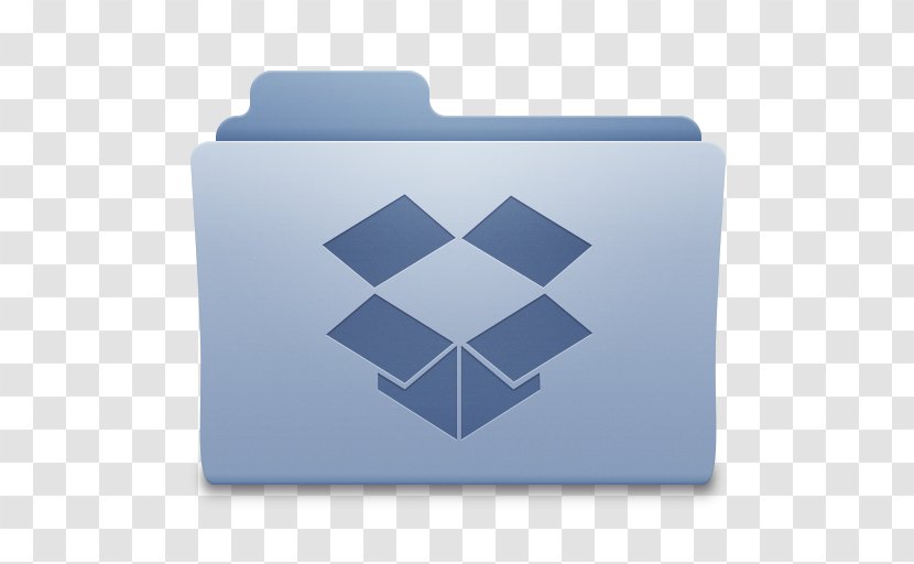 Dropbox Download - Cloud Storage - Electric Blue Transparent PNG