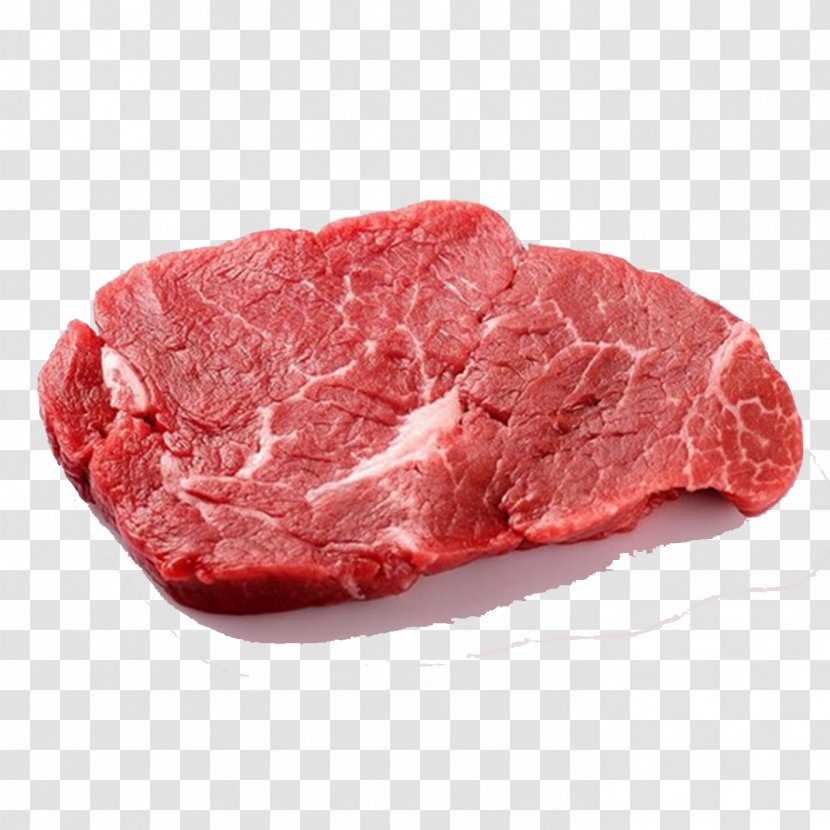 Sirloin Steak Roast Beef Domestic Pig Tenderloin Meat - Watercolor Transparent PNG
