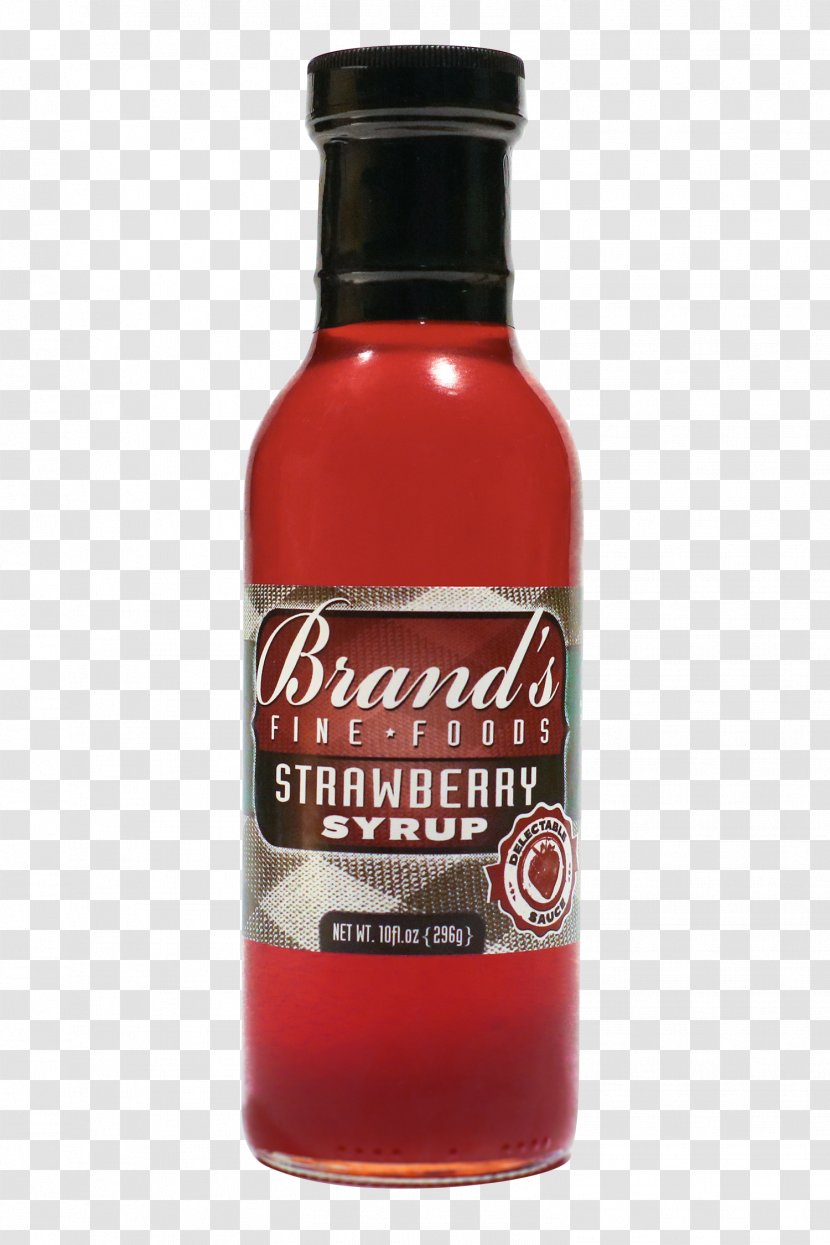 Liqueur Hot Sauce Bottle Liquid Ketchup - Strawberry SYRUP Transparent PNG