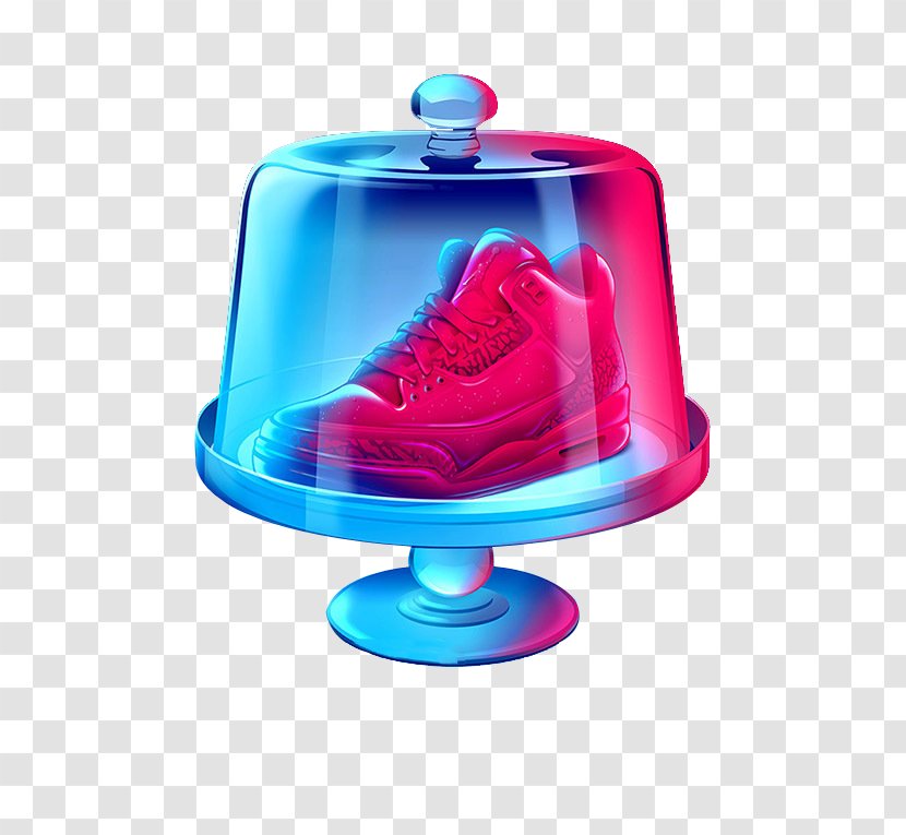 Shoe Air Jordan Sneakers Nike Illustration - Art - Creative Glass Transparent PNG
