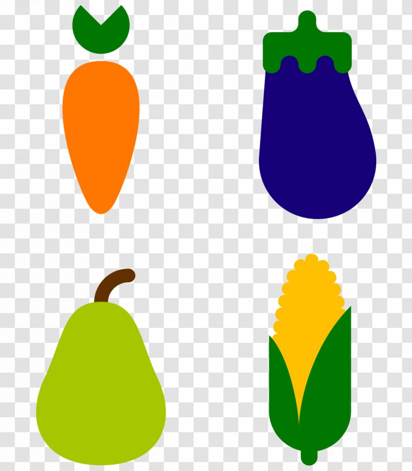 Web Development Design Flat - Fruits And Vegetables Daquan Transparent PNG