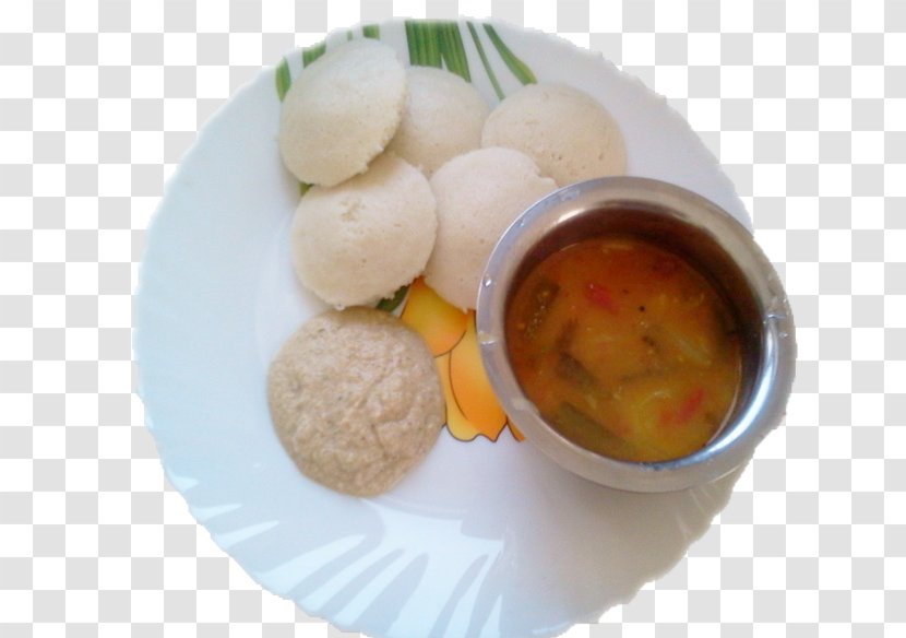 Idli Indian Cuisine Dosa Chutney Sambar - Breakfast Transparent PNG