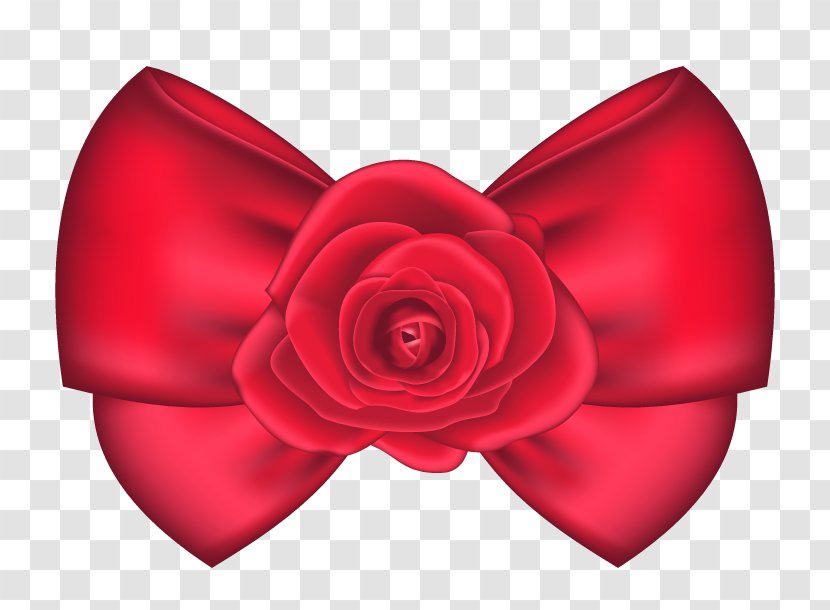 Desktop Wallpaper Clip Art - Garden Roses - Decorative Bows Transparent PNG