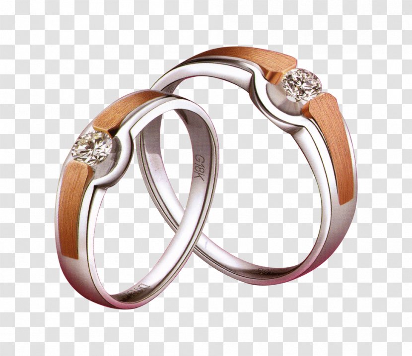 Wedding Ring Jewellery Engagement - Diamond - Couple Transparent PNG