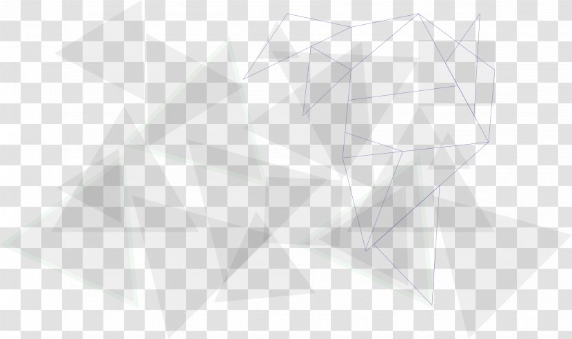 Triangle White - Symmetry Transparent PNG