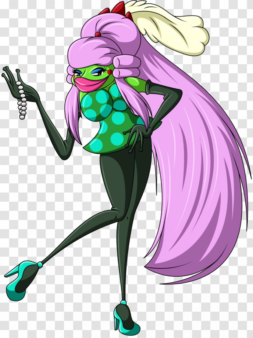 Thumbelina Mrs. Dolores 'Mama' Toad Character Fan Art - Miss Transparent PNG