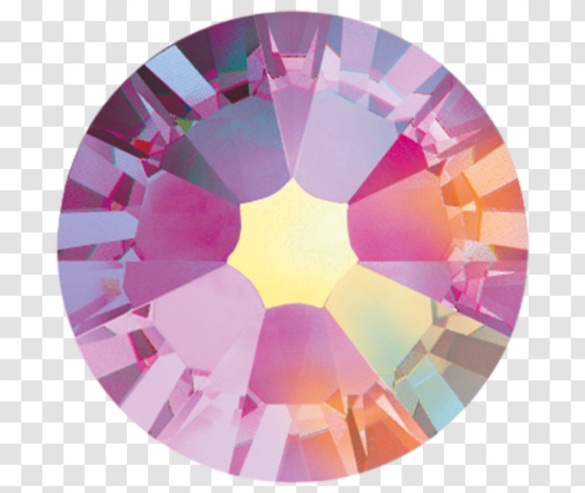 Imitation Gemstones & Rhinestones Swarovski AG Crystal Facet - Pink - Gemstone Transparent PNG