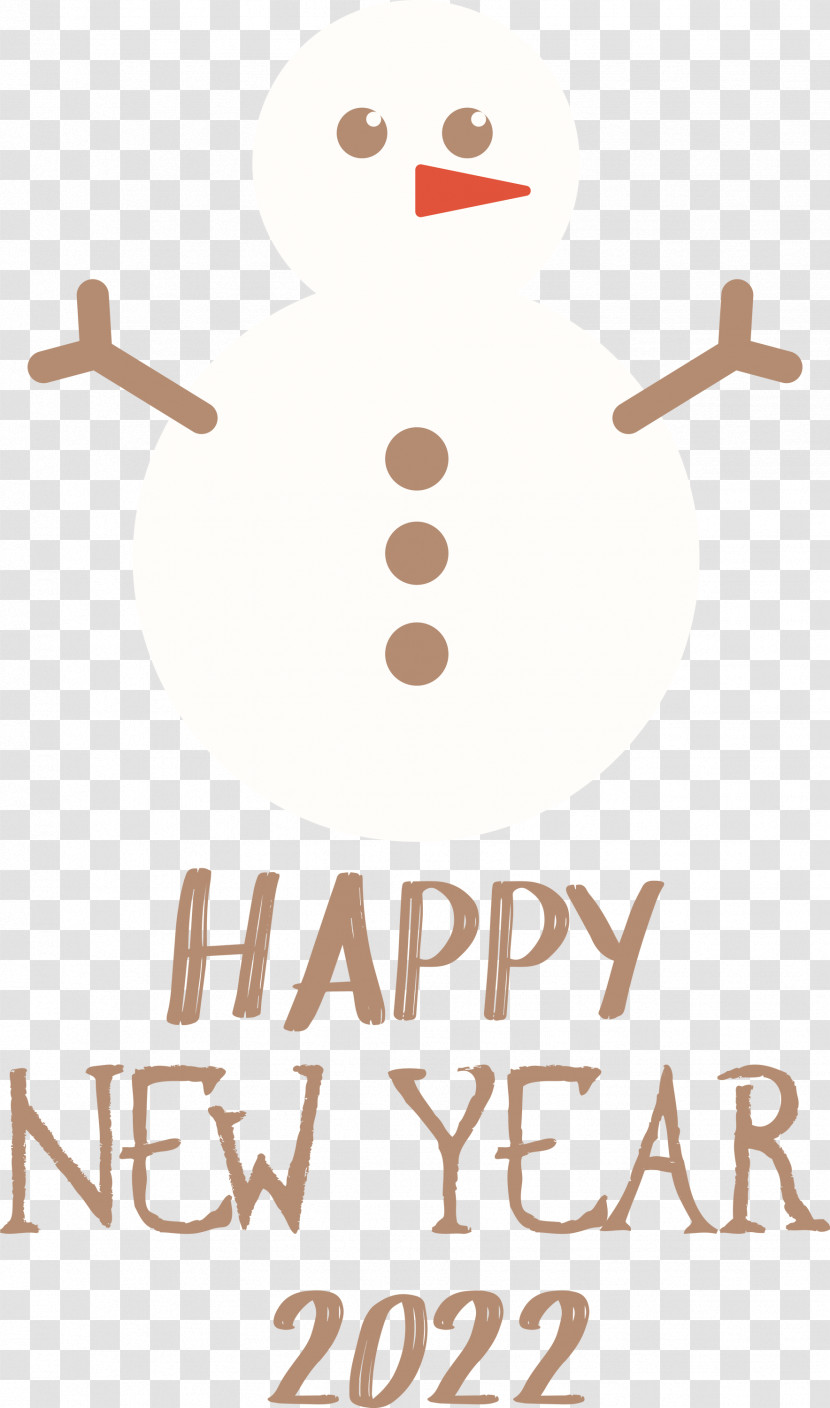 2022 New Year Happy New Year 2022 Transparent PNG