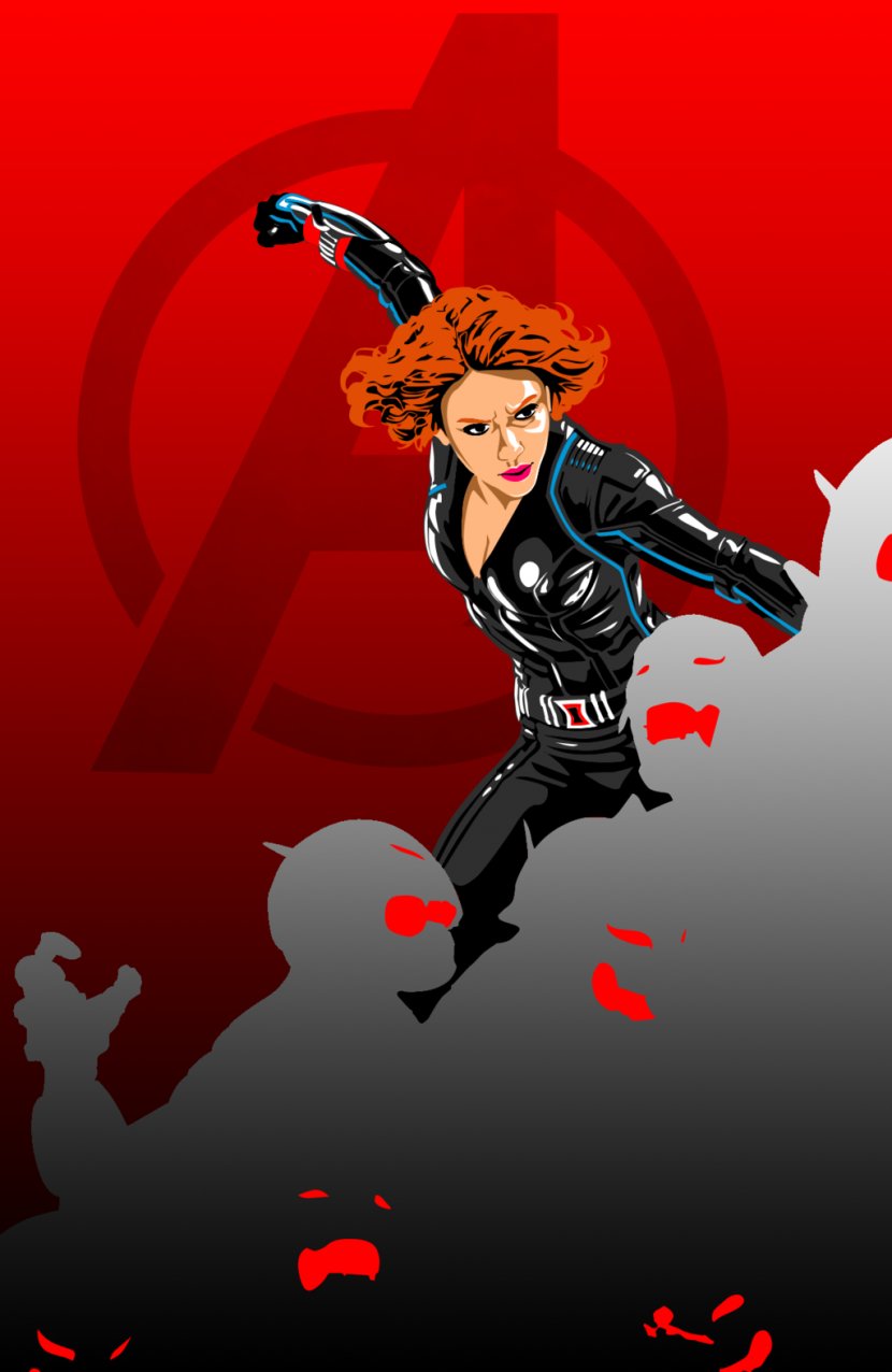 Black Widow Captain America Poster Art Marvel Comics - Fictional Character Transparent PNG