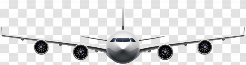 Airplane Airbus Clip Art Flight Aircraft - Vehicle Transparent PNG