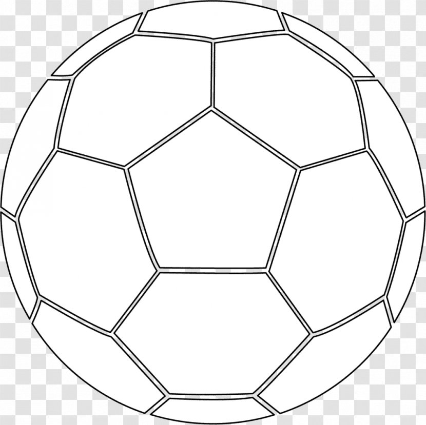 Colouring Pages Coloring Book Football Pitch - Monochrome Photography - Ball Transparent PNG