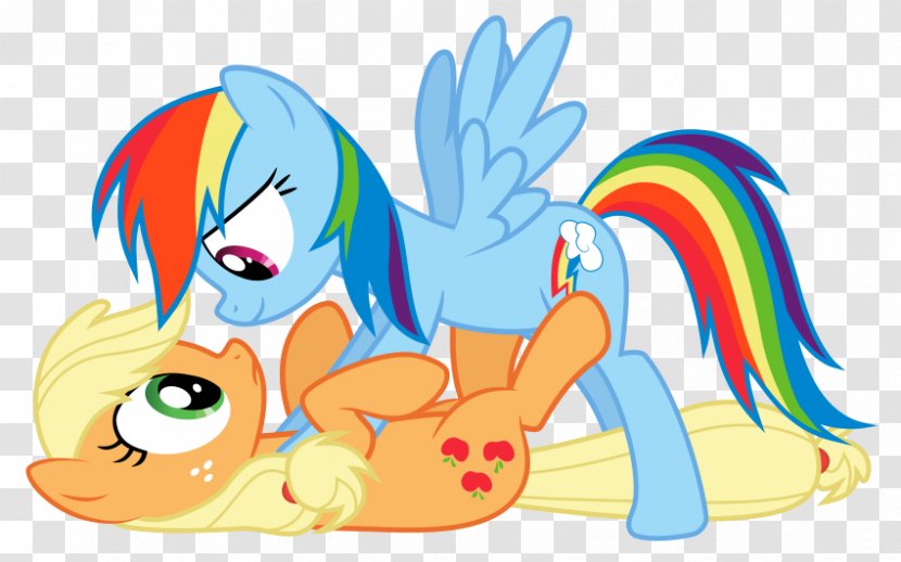 Pony Rainbow Dash Applejack Pinkie Pie Rarity - Tree - Heart Transparent PNG