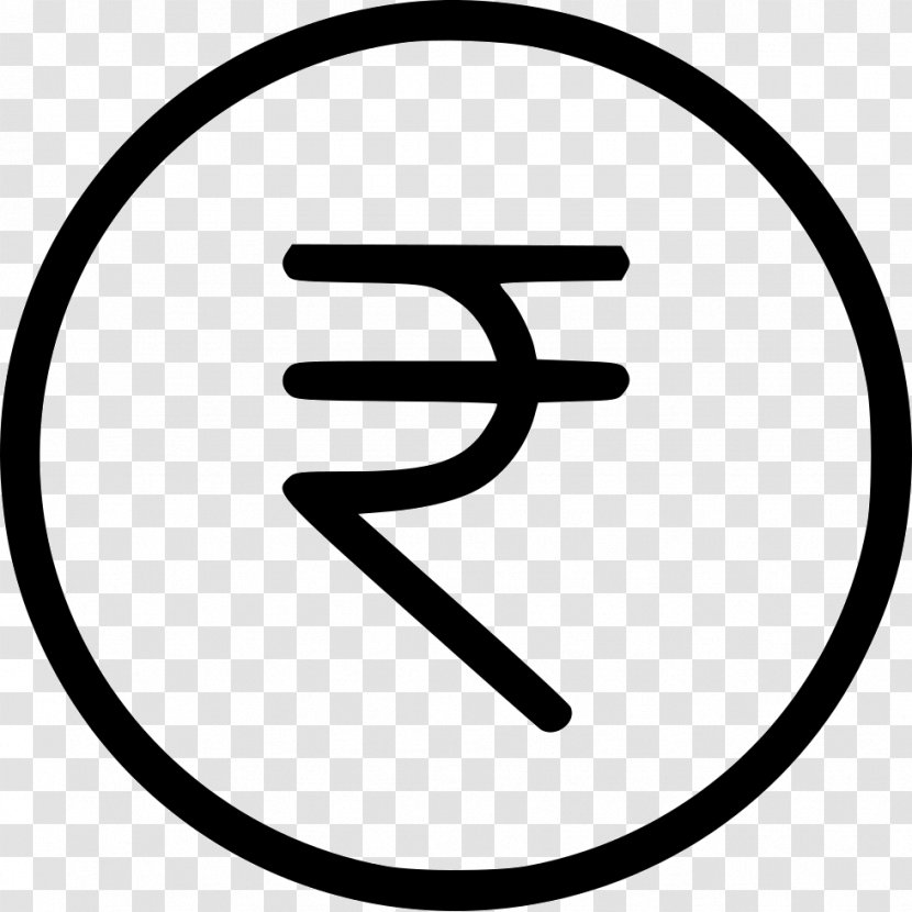 Indian Rupee Sign Clip Art - India Transparent PNG