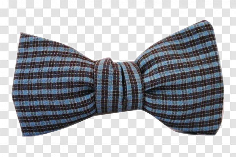 Bow Tie Necktie Tartan Clothing Accessories Fashion - Blue Transparent PNG