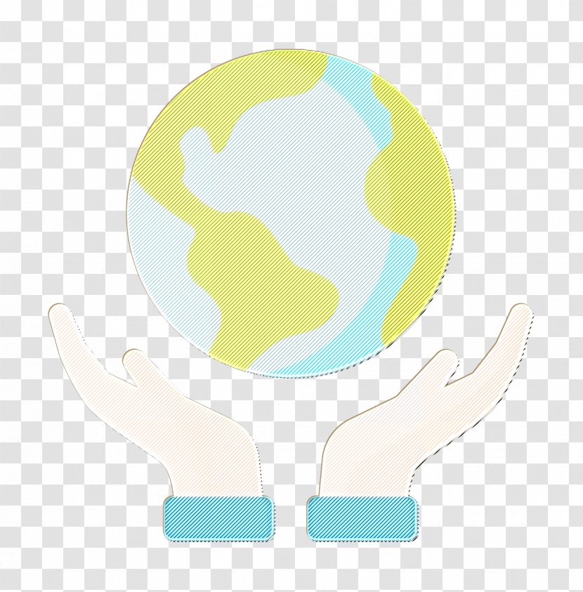 Save Icon Natural Disaster Earth - Animation - Hand Globe Transparent PNG