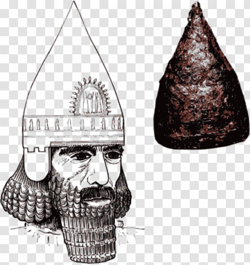 Neo-Assyrian Empire Ur Akkadian Assyrian People - Headgear - Helmet Transparent PNG