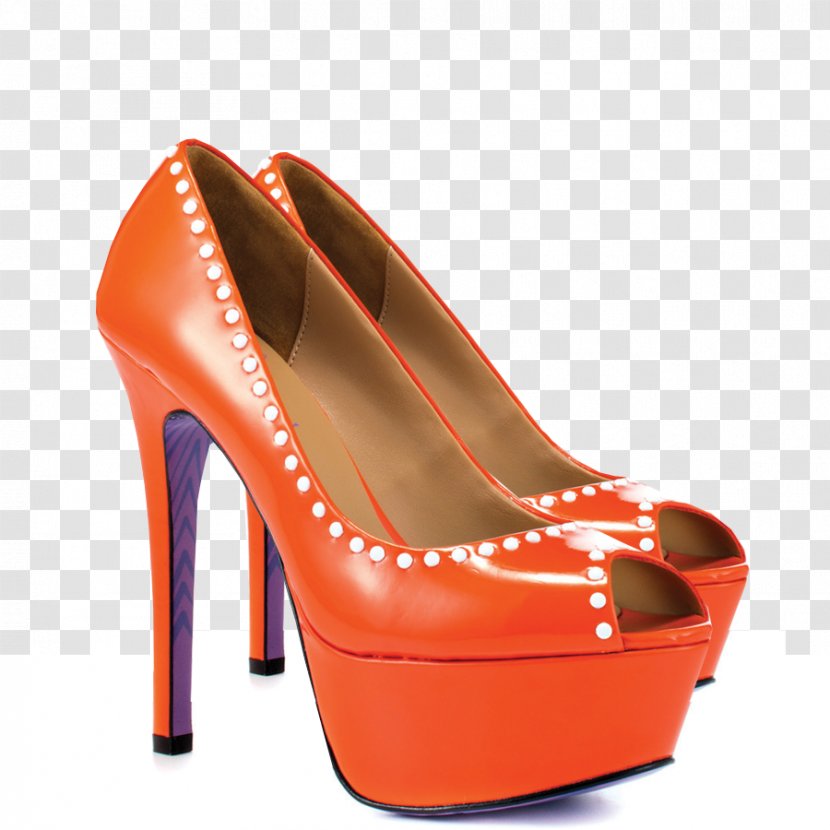 Product Design Heel Shoe - Orange Gucci Shoes For Women Transparent PNG