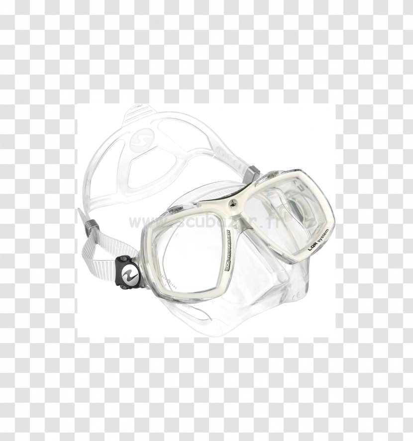 Diving & Snorkeling Masks Underwater Aqua Lung Look 2 Mask Aqualung Hd Scuba Set - Glasses Transparent PNG