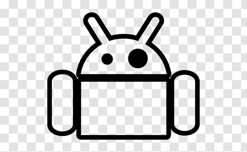 Android - Black - Snout Transparent PNG