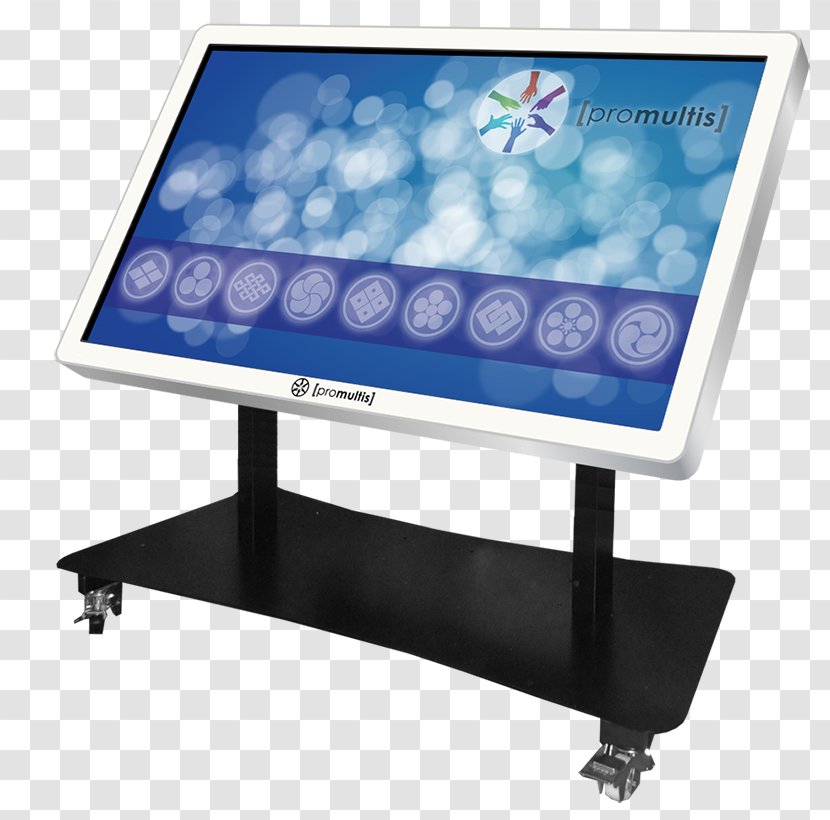 Computer Monitors Multi-touch Touchscreen Multimedia Display Device - Interactivity - Technology Speed Transparent PNG