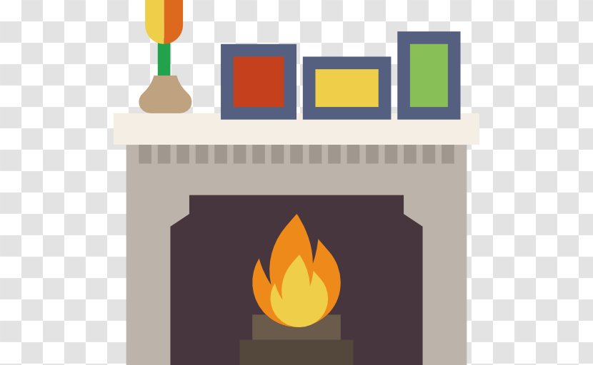 Furnace Fireplace Clip Art - Yellow - Winter Cliparts Transparent PNG