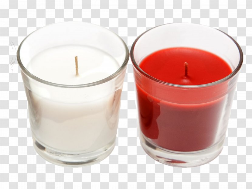 Candlestick Light Glass Paraffin Wax - Candle Transparent PNG