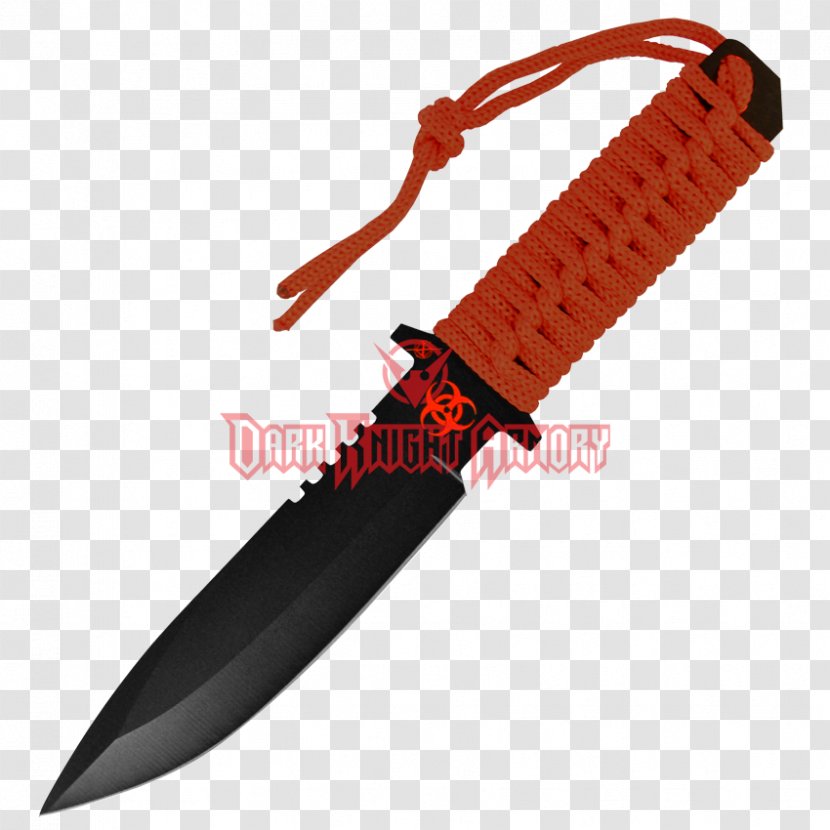 Throwing Knife Hunting & Survival Knives Bowie Utility - Melee Weapon Transparent PNG