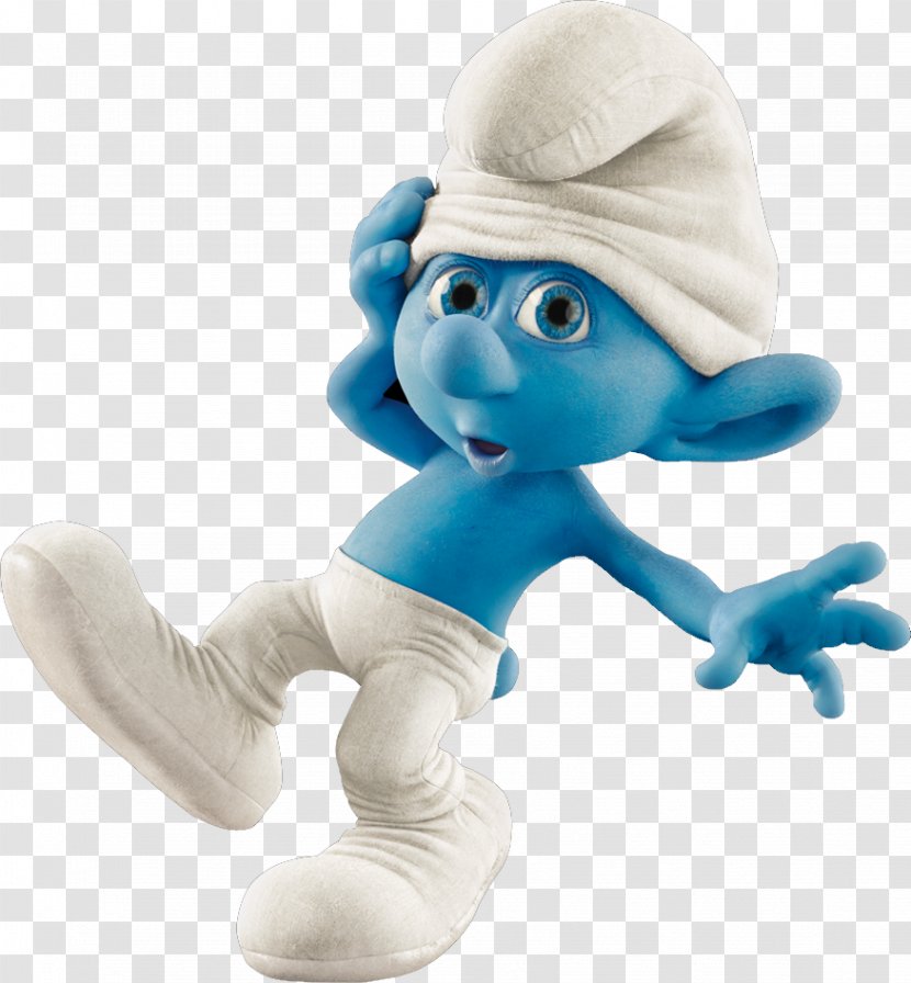 Smurfette Papa Smurf Clumsy Brainy Hefty - Luilaksmurf Transparent PNG