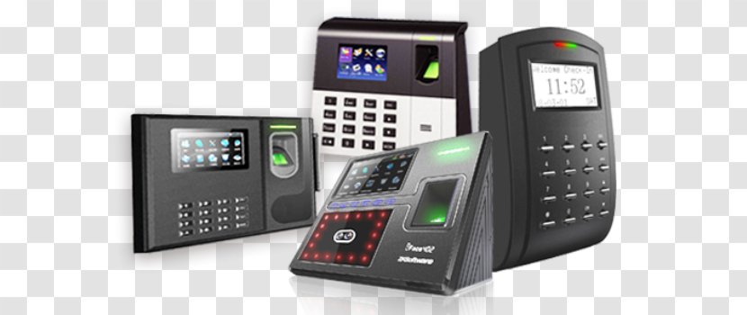 Biometrics Time And Attendance Access Control Security Alarms & Systems Closed-circuit Television - Technology - Communication Transparent PNG