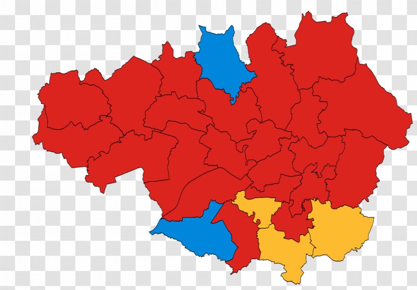 Manchester Map Metropolitan County Ordnance Survey Transparent PNG