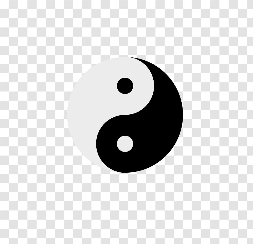 Symbol Yin And Yang Clip Art - Logo Transparent PNG