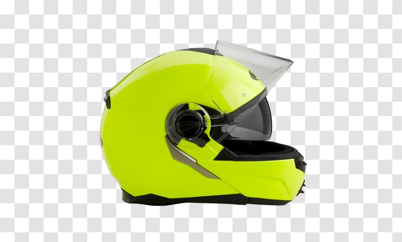 Motorcycle Helmets Bicycle Ski & Snowboard - Chin - Yellow Helmet Transparent PNG