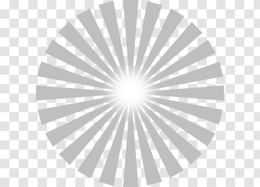 Ray Sunlight Clip Art - White Transparent PNG