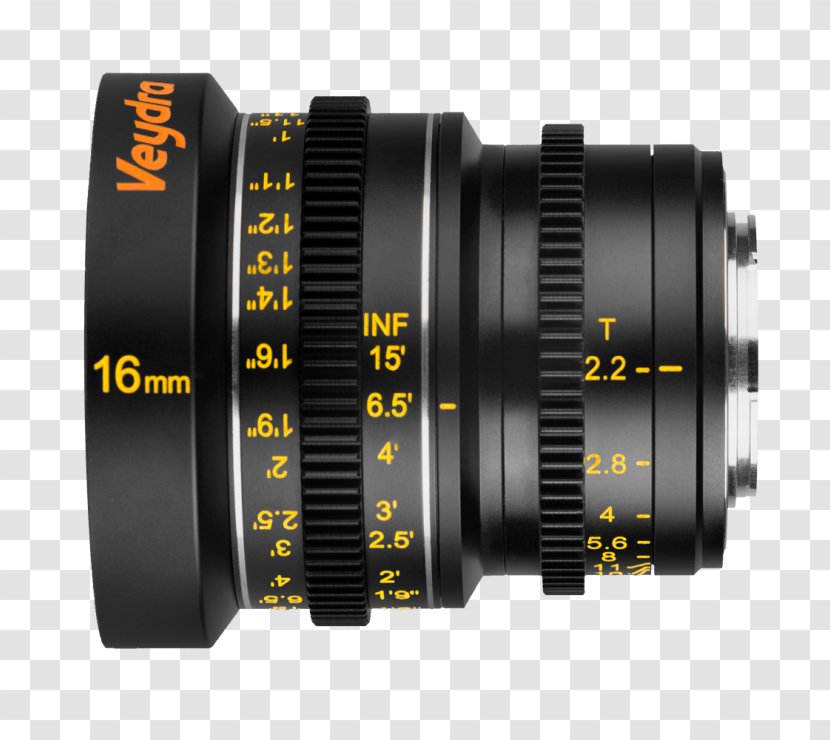 Veydra 12mm T2.2 Mini Prime Lens (MFT Mount, Feet) Micro Four Thirds System 16mm Meters) Camera 50mm - Single Reflex Transparent PNG